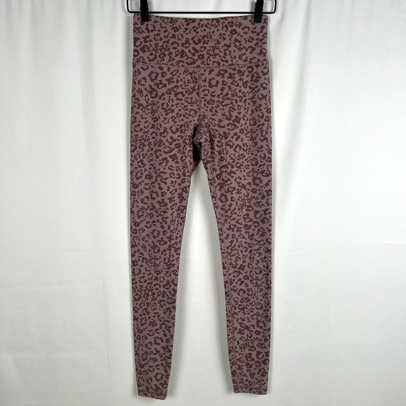 Athleta Pants - ATHLETA Woman Size Small Tall Elation Ultra Highrise Tight Leopard Print